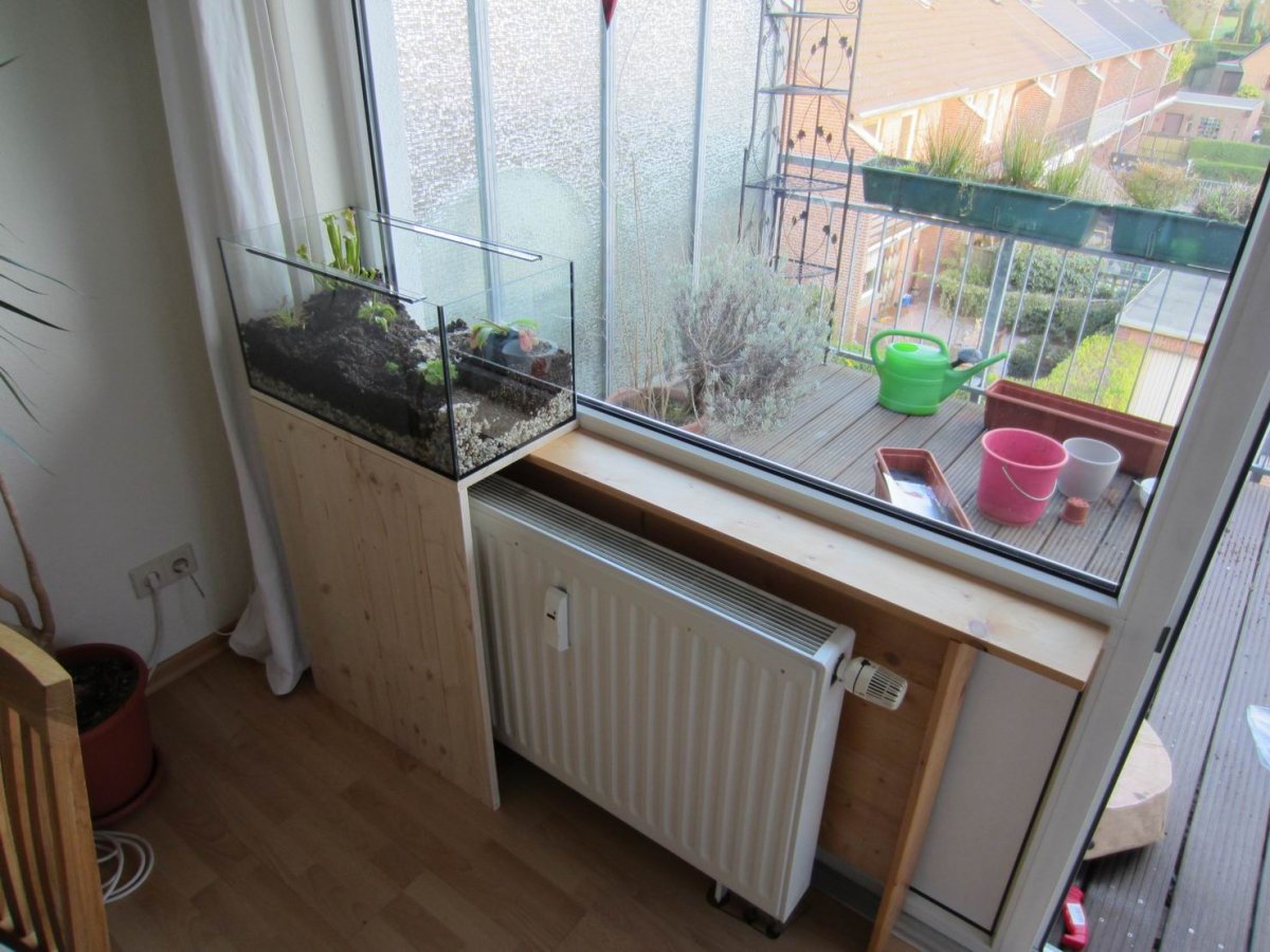 Батарея на балконе