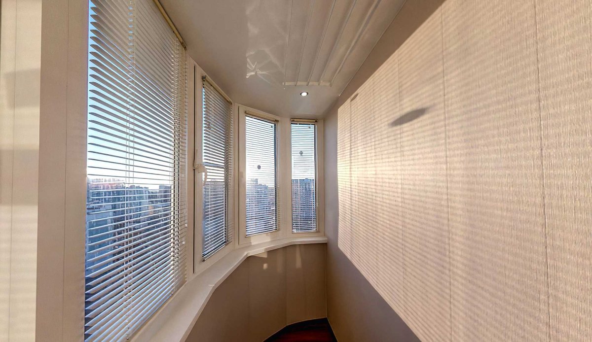 Отделка лоджии