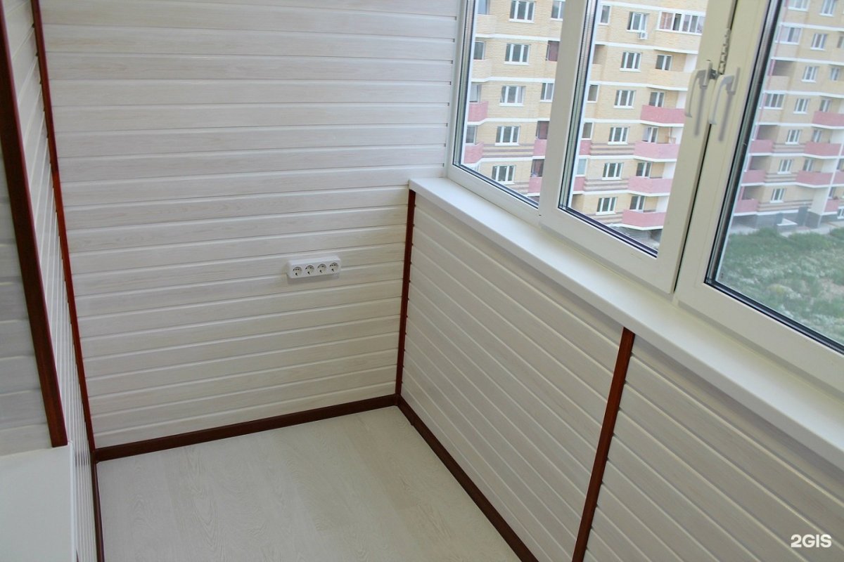 Панели для внутренней отделки балкона