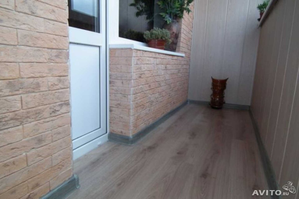 Отделка лоджии