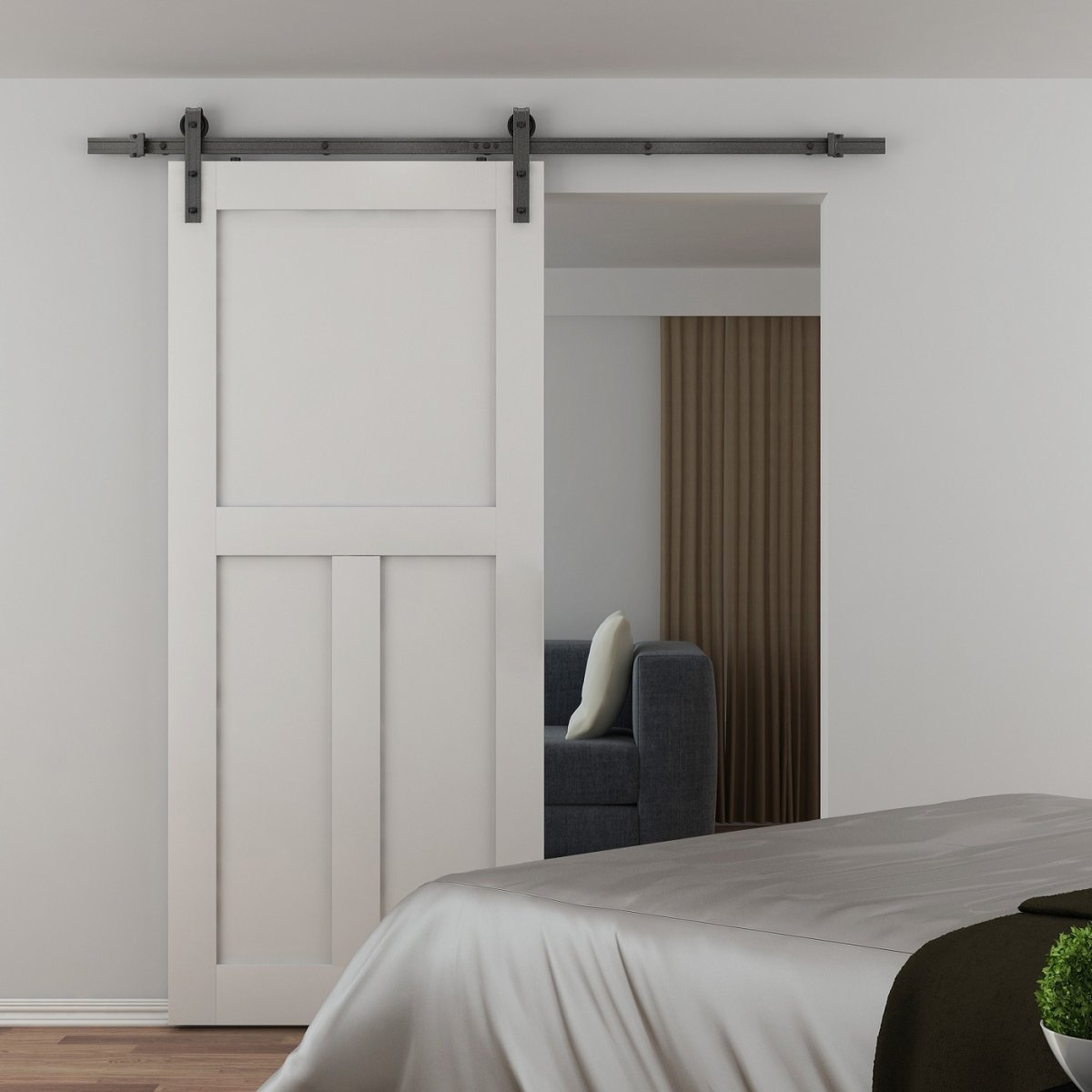 Амбарный механизм для раздвижной двери