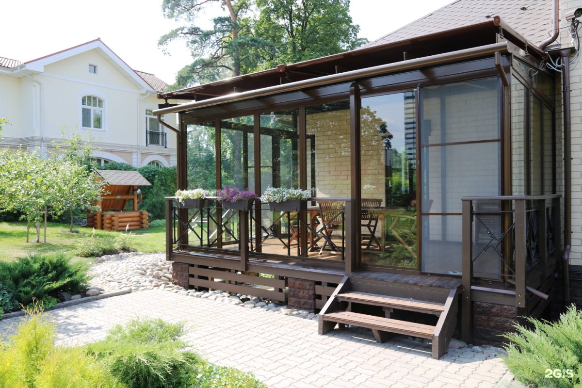 Остекленная веранда