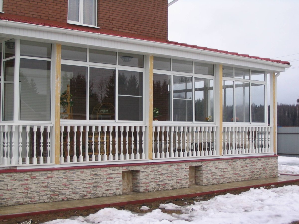 Застекленная веранда
