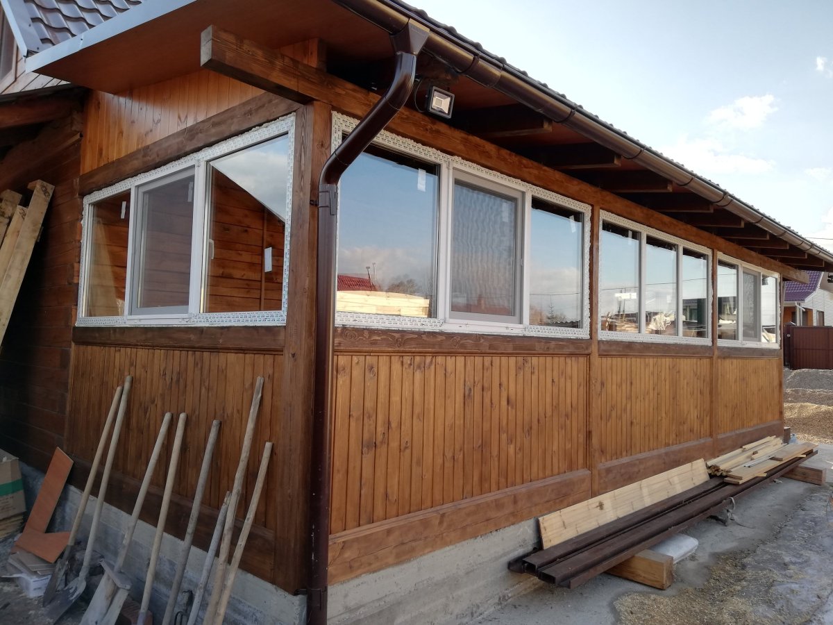 Детинец пристройка веранды