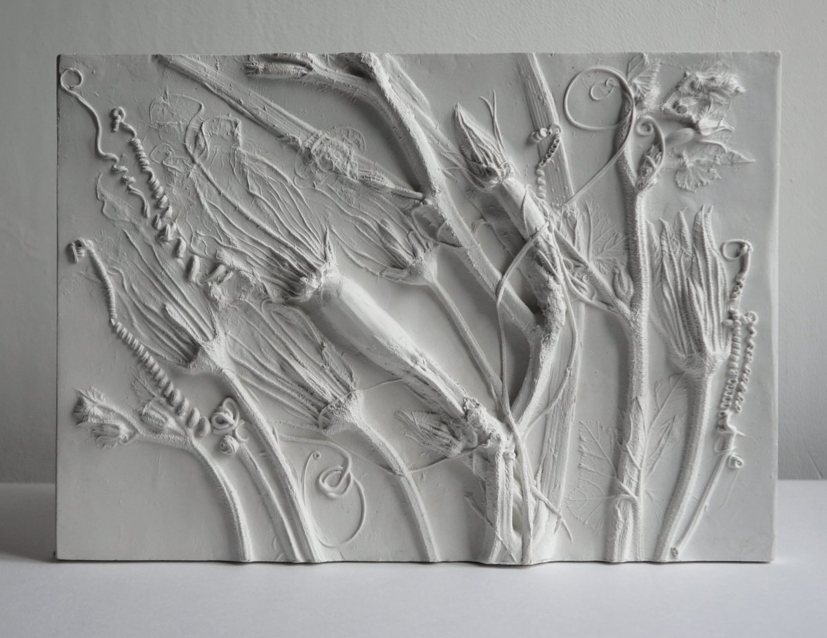 Конкистадор барельеф гипс