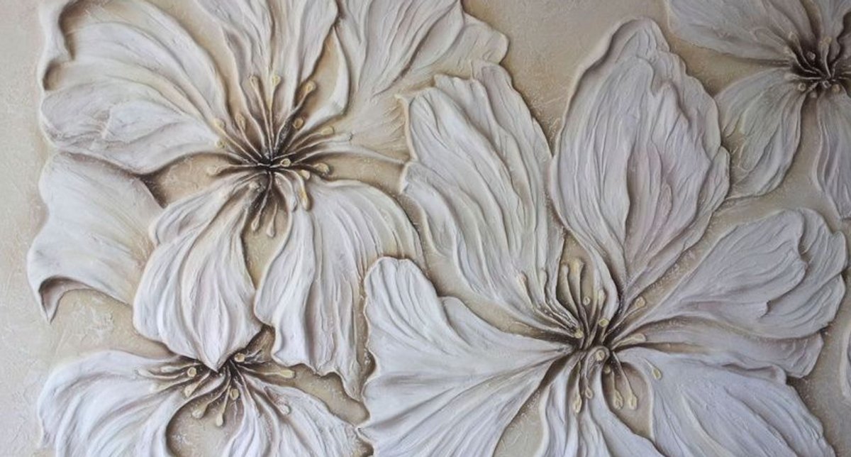 Объемная роспись стен