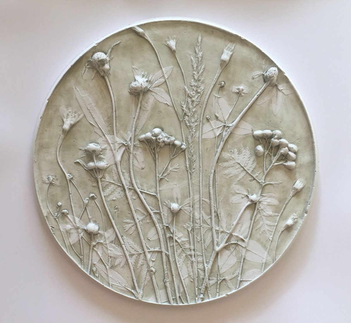 Гипсовое панно