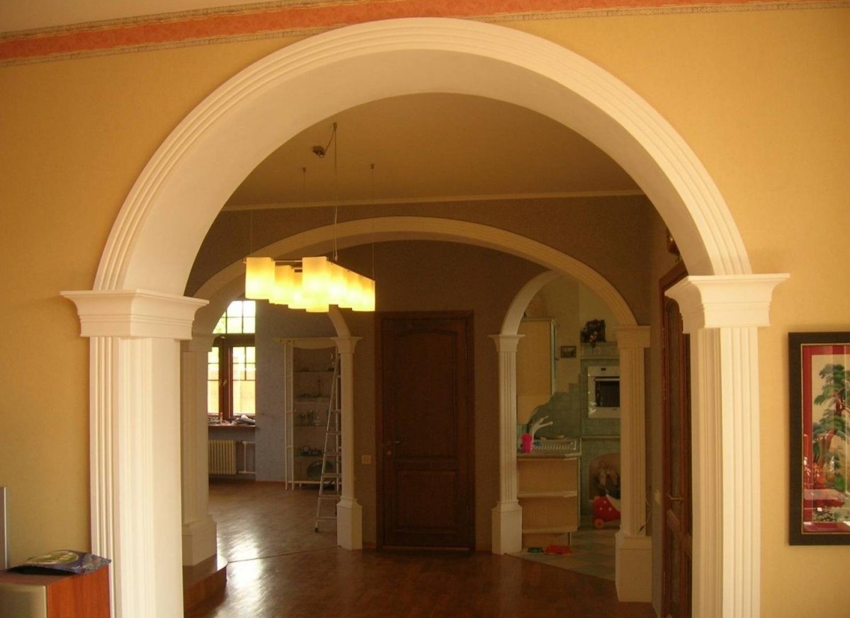 Красивые арки из гипсокартона