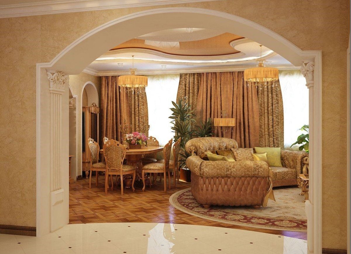 Арки из гипсокартона м