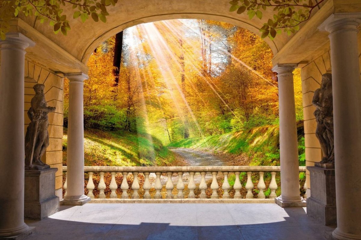 Балюстрада Италия сад