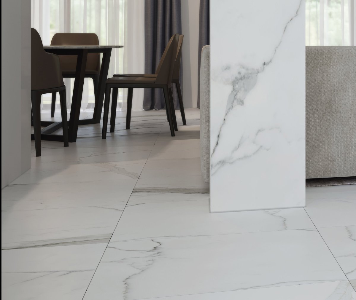 Плитка laparet Statuario Crown