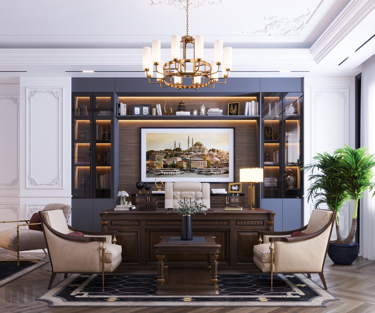 Кабинет в стиле Неоклассика