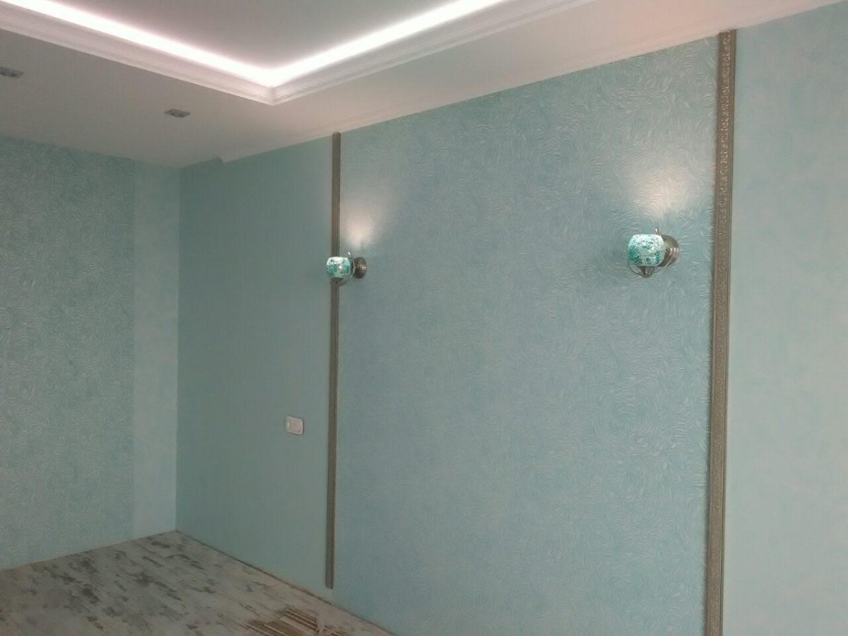 Окрашенный гипсокартон