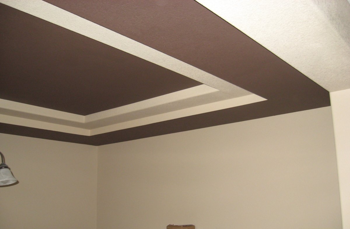 Краска потолок гипсокартон