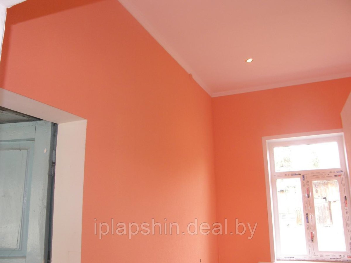 Крашенный гипсокартон