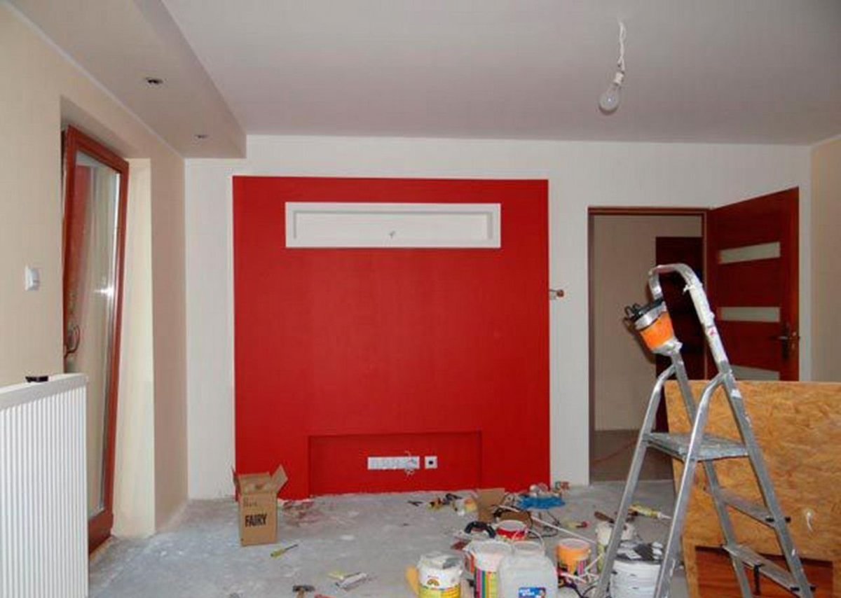 Покраска стен