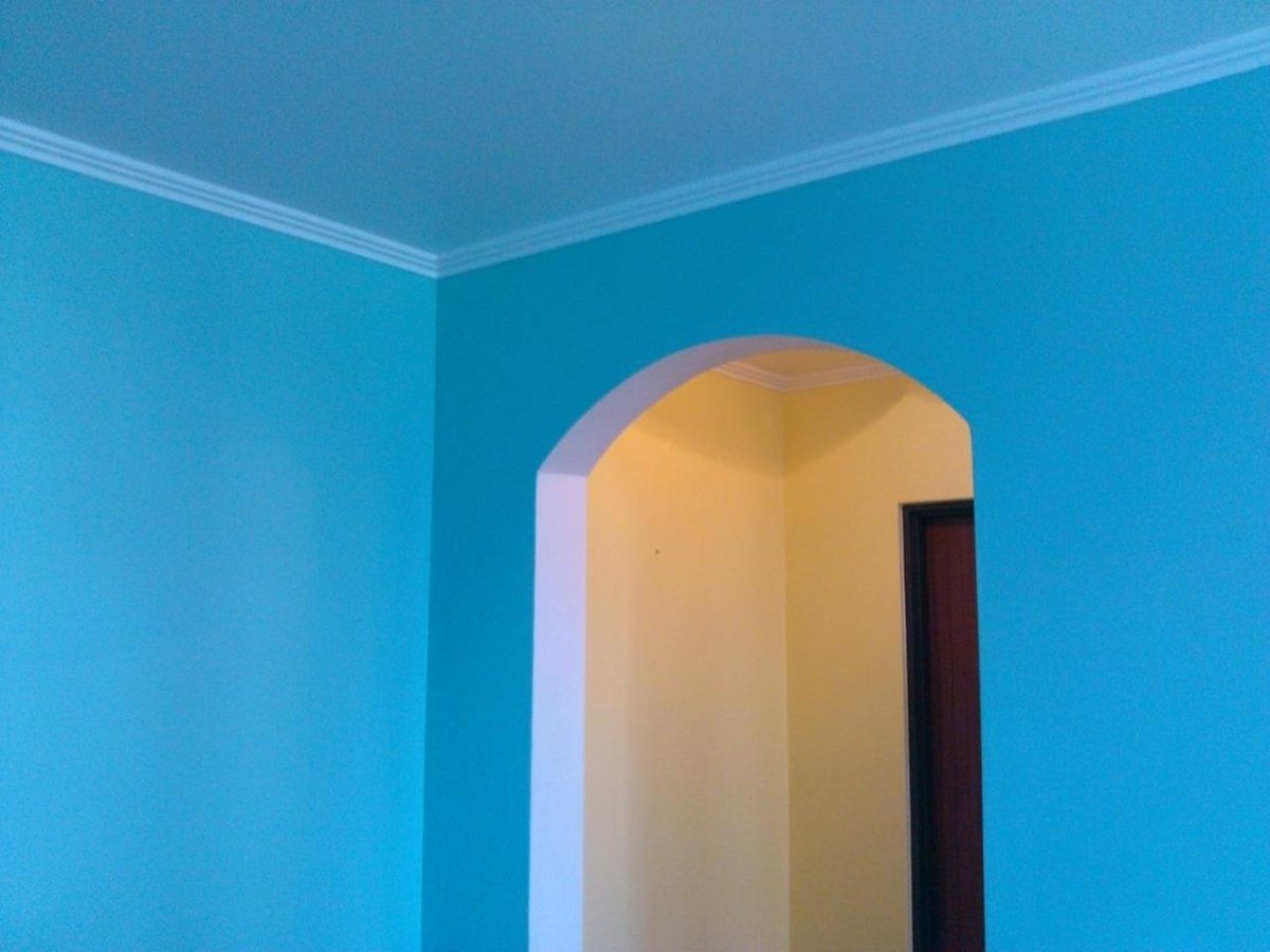 Крашенный гипсокартон