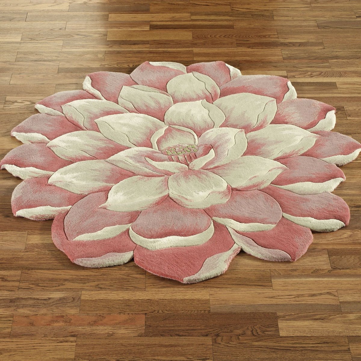 Ковры в форме цветов