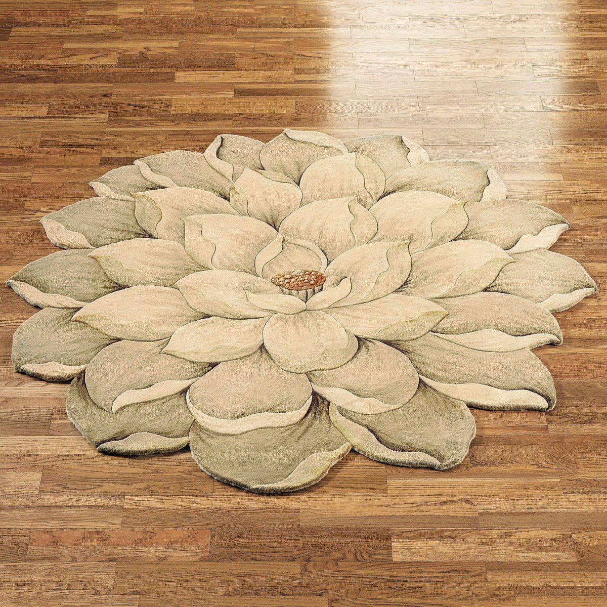 Ковры в форме цветов