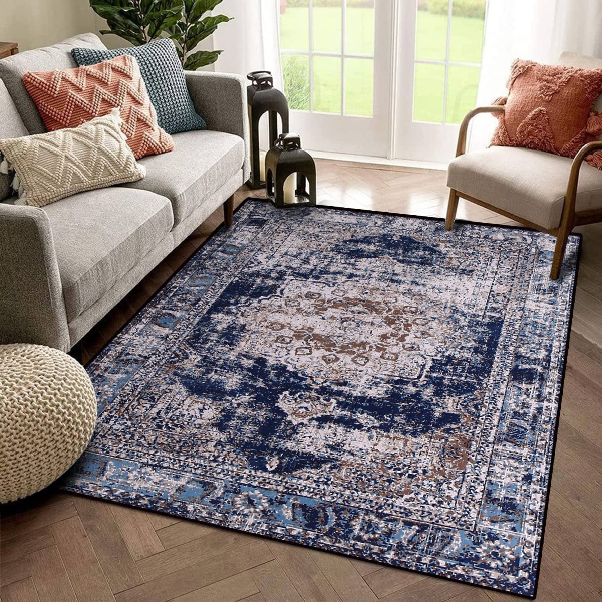 Ковер для спальни винтажа