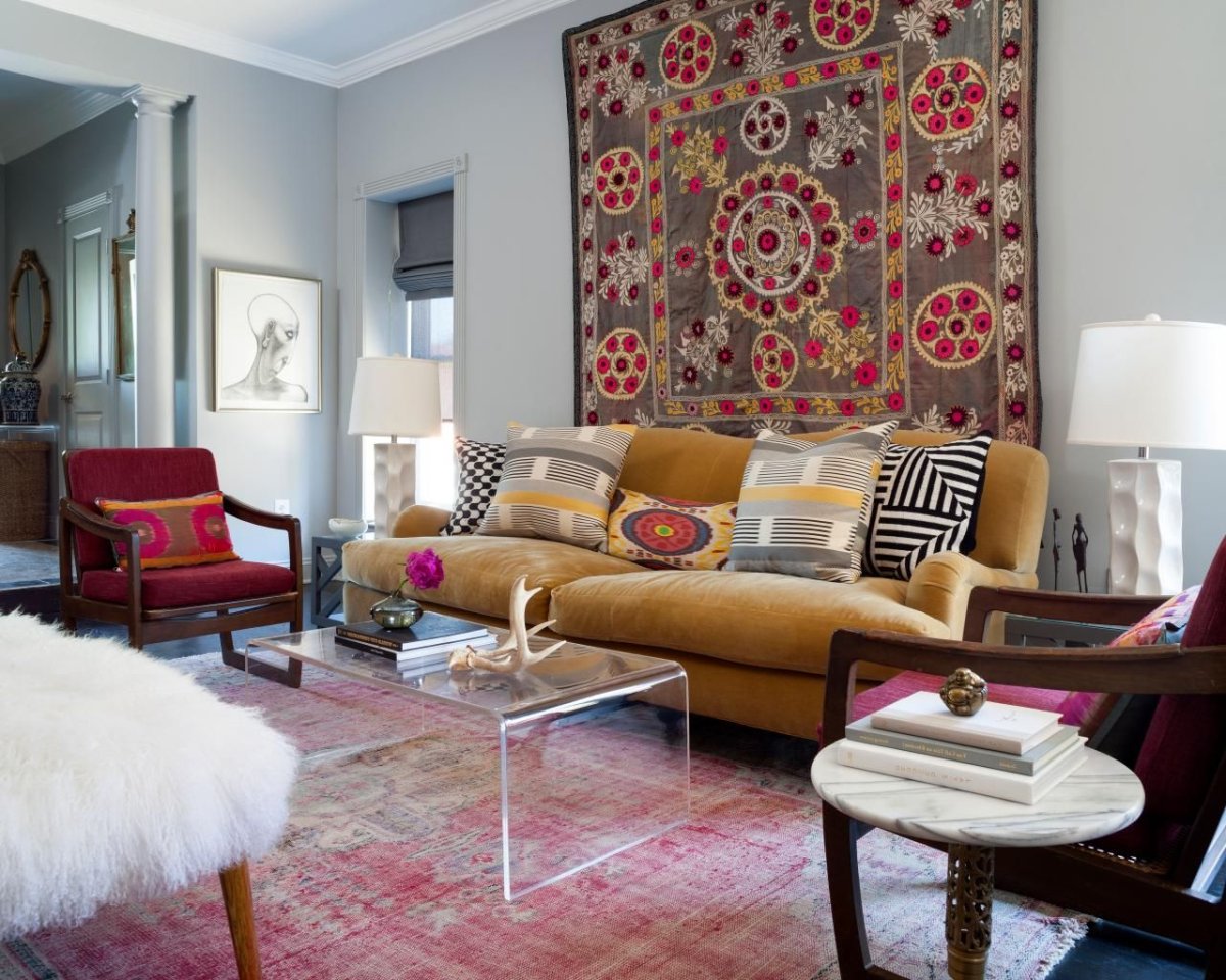 Модные ковры на стену