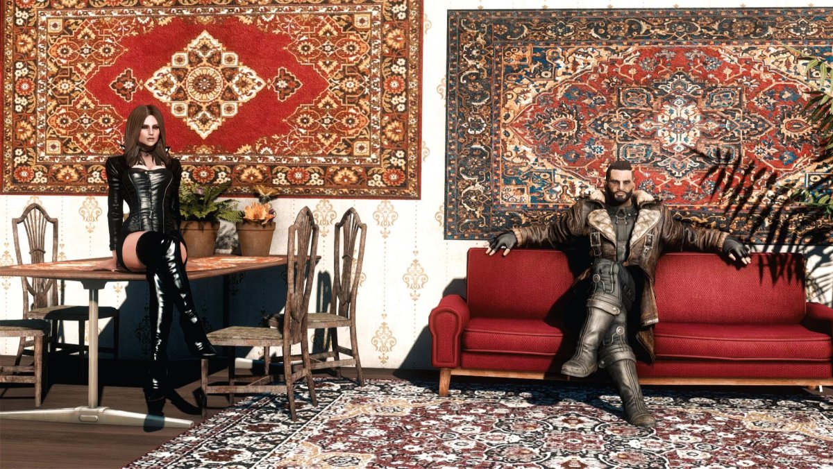 Советский ковер на стене