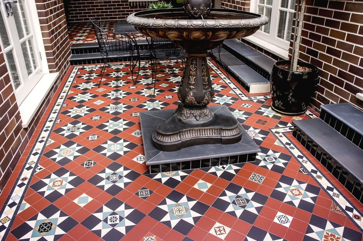 Грета Вульф метлахская плитка