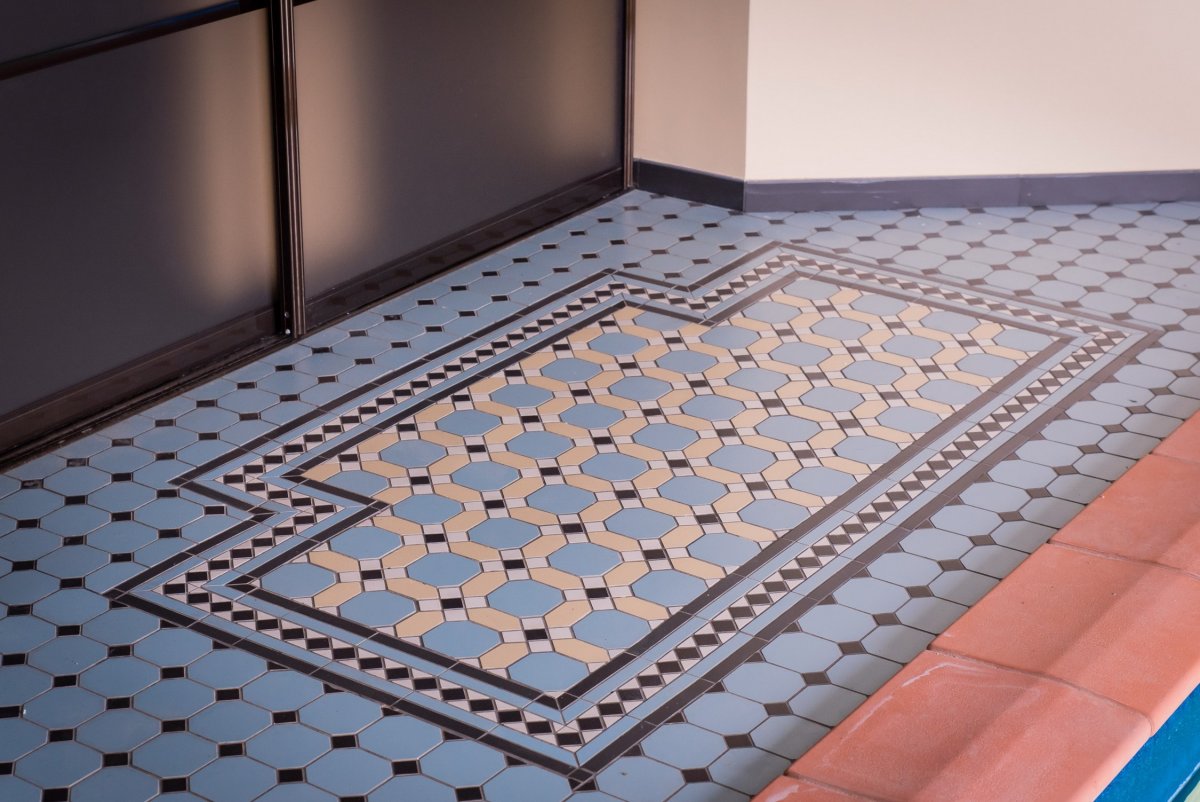 Плитка TOPCER Octagon в интерьере