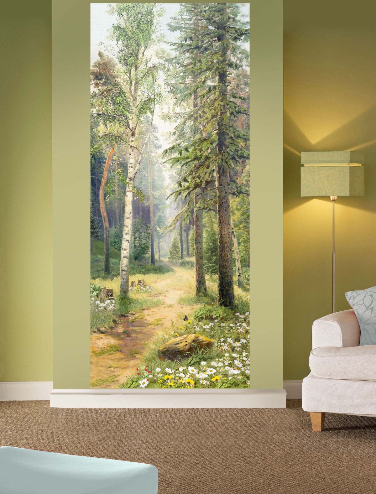 Фрески в интерьере