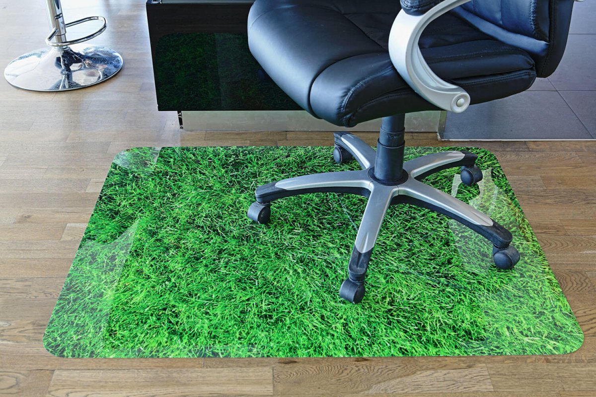 Коврик напольный под компьютерное кресло