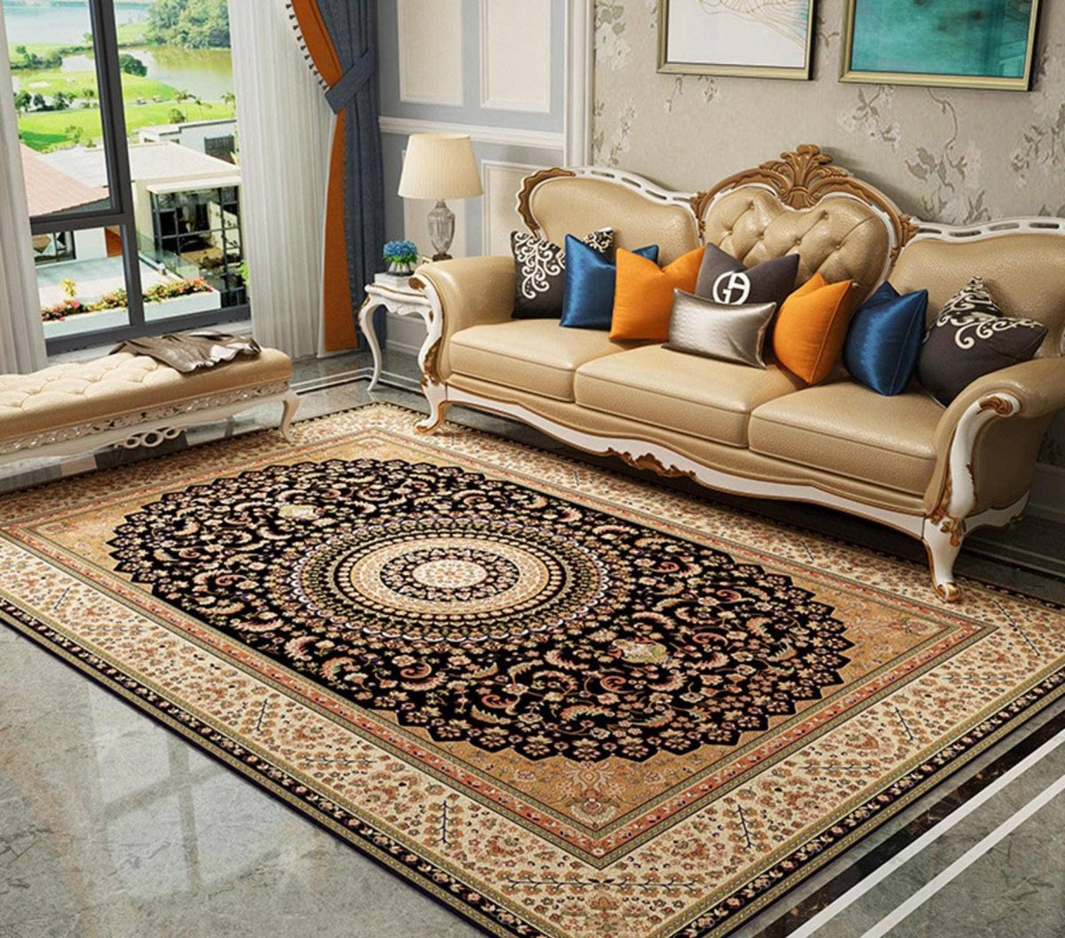 Ковер в современном интерьере