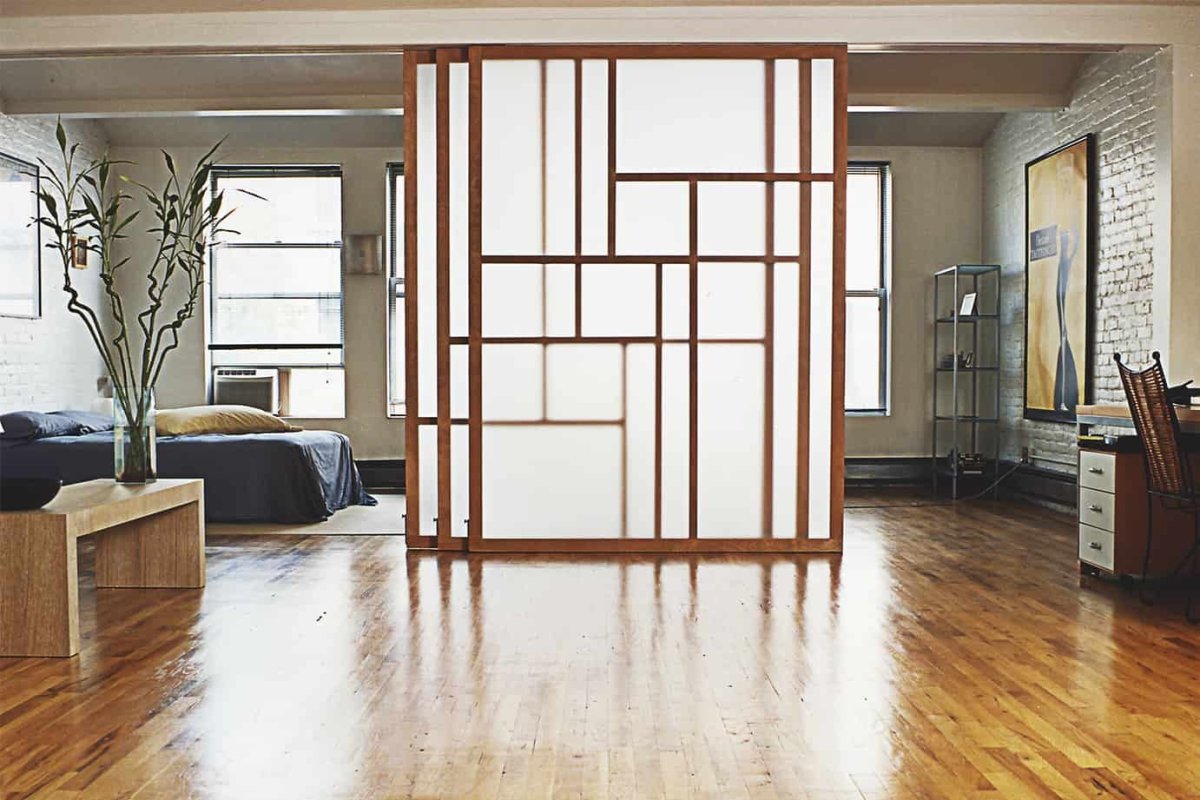 Перегородка для зонирования комнаты