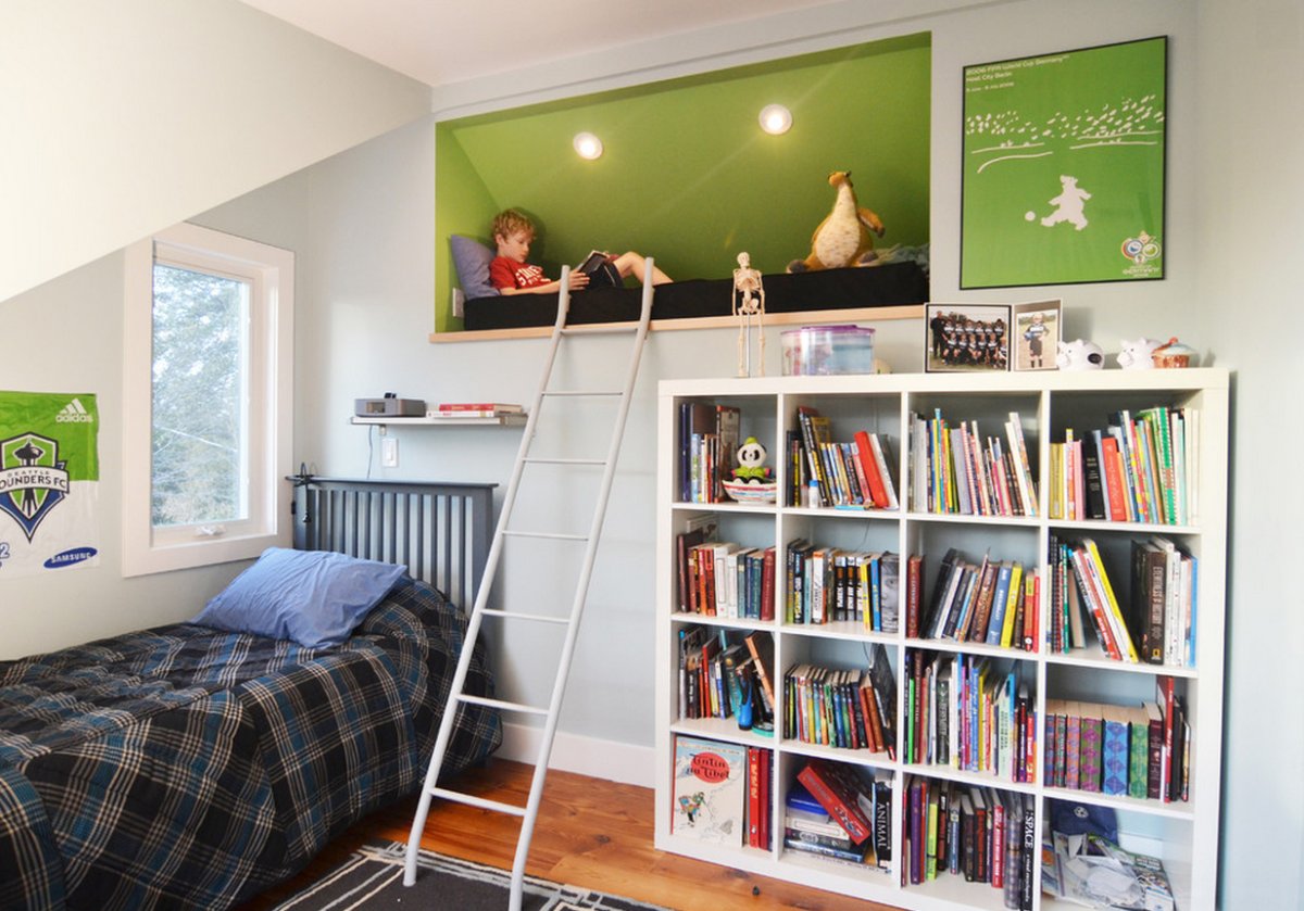 Место для чтения в детской