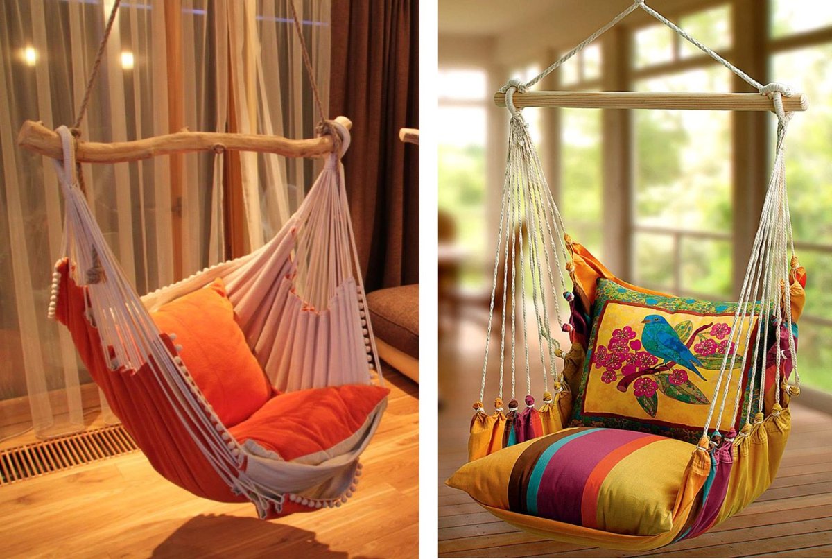 Гамак-кресло подвесное