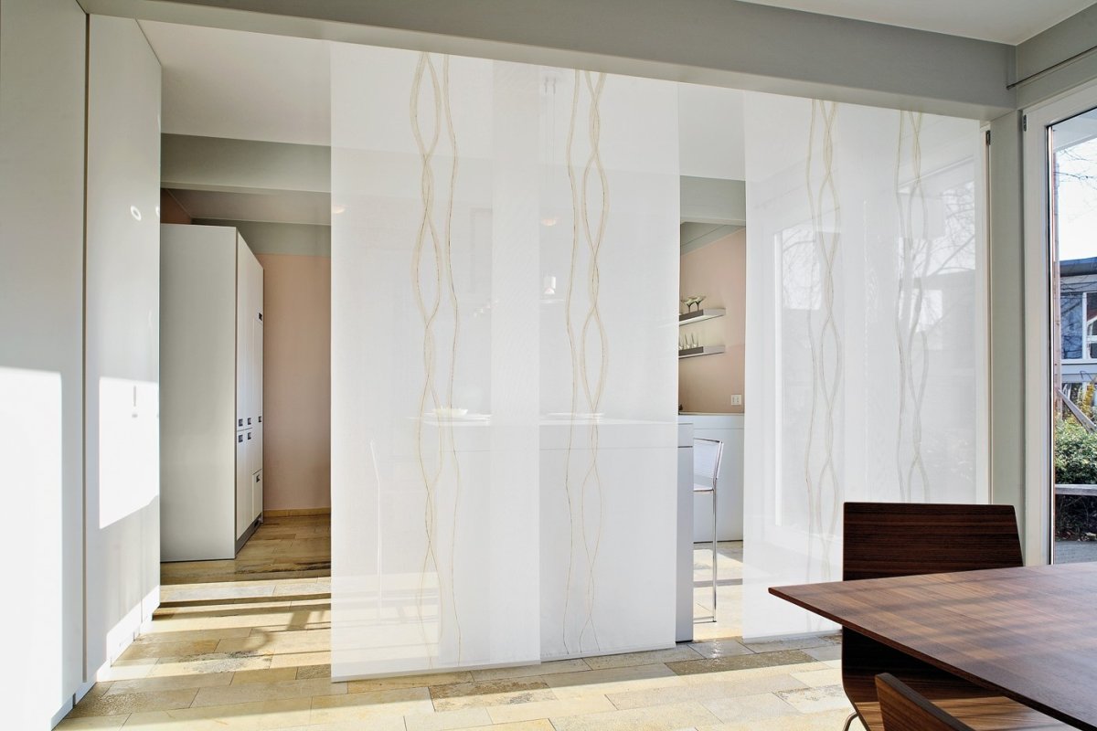 Панельные японские шторы ikea