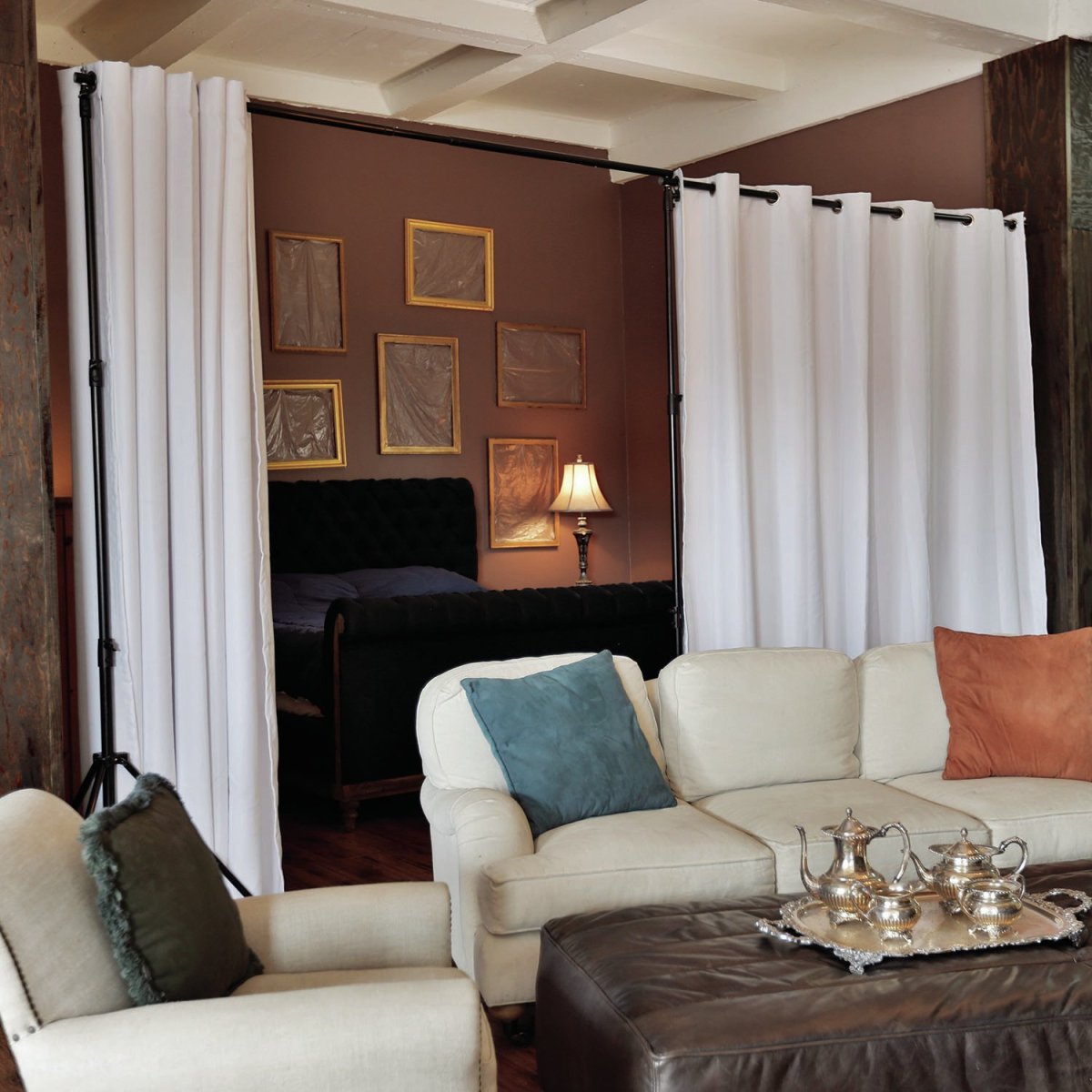 Шторы перегородки для зонирования