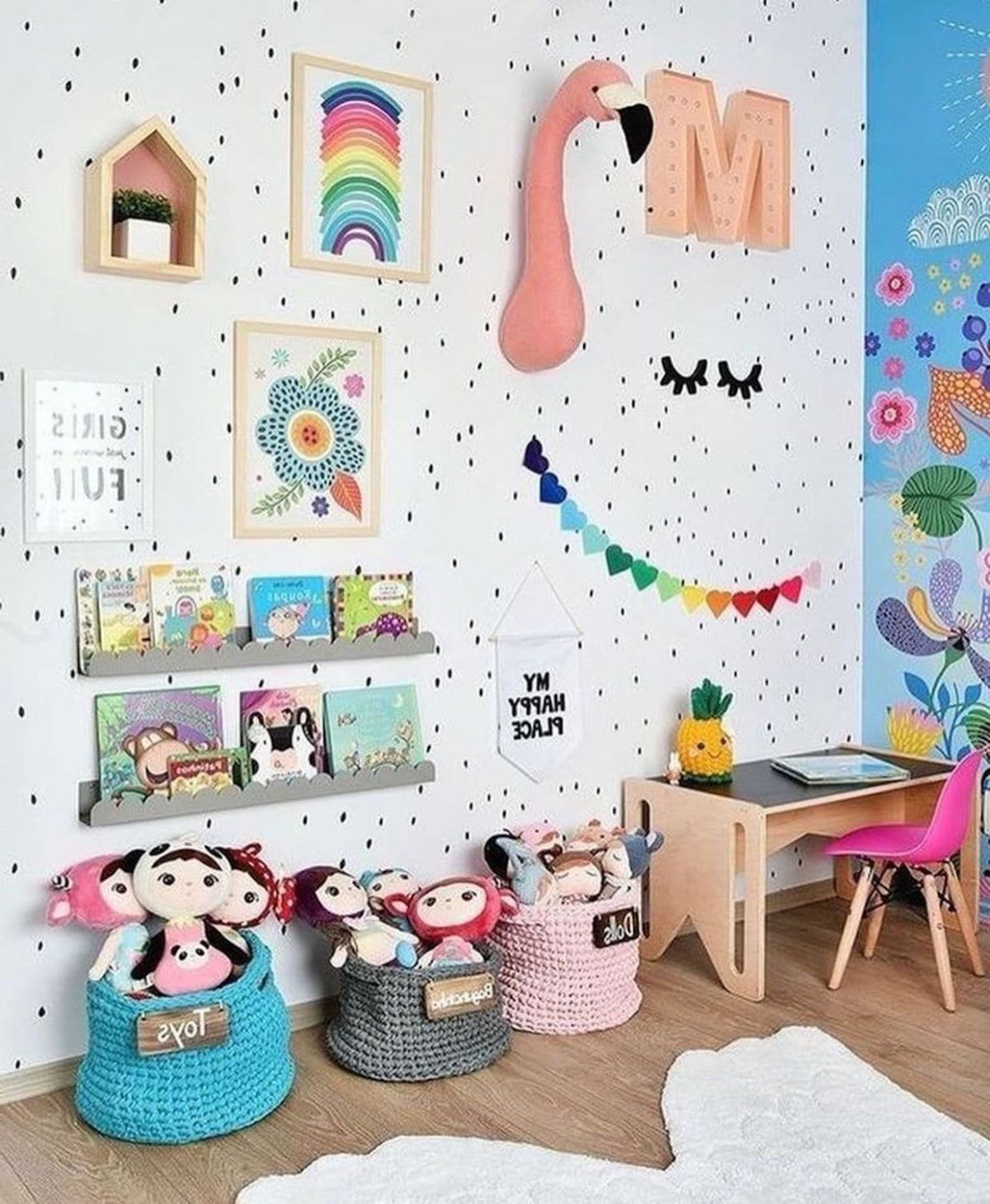 Декорирование детской комнаты