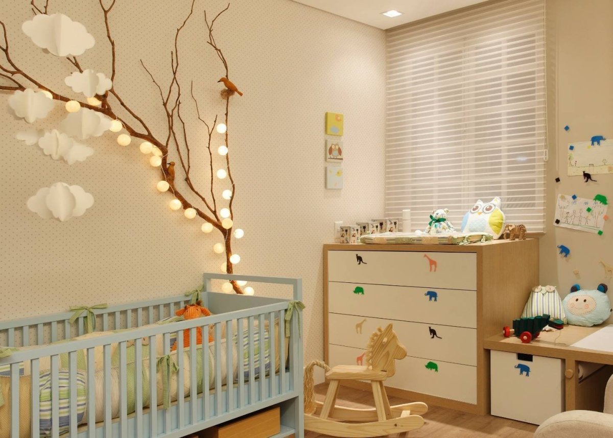 Декор детской для новорожденного