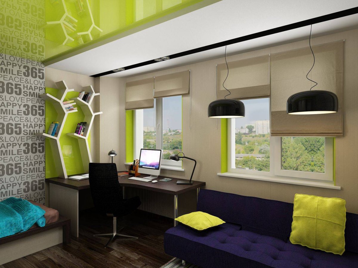 Комнаты для подростков мальчиков