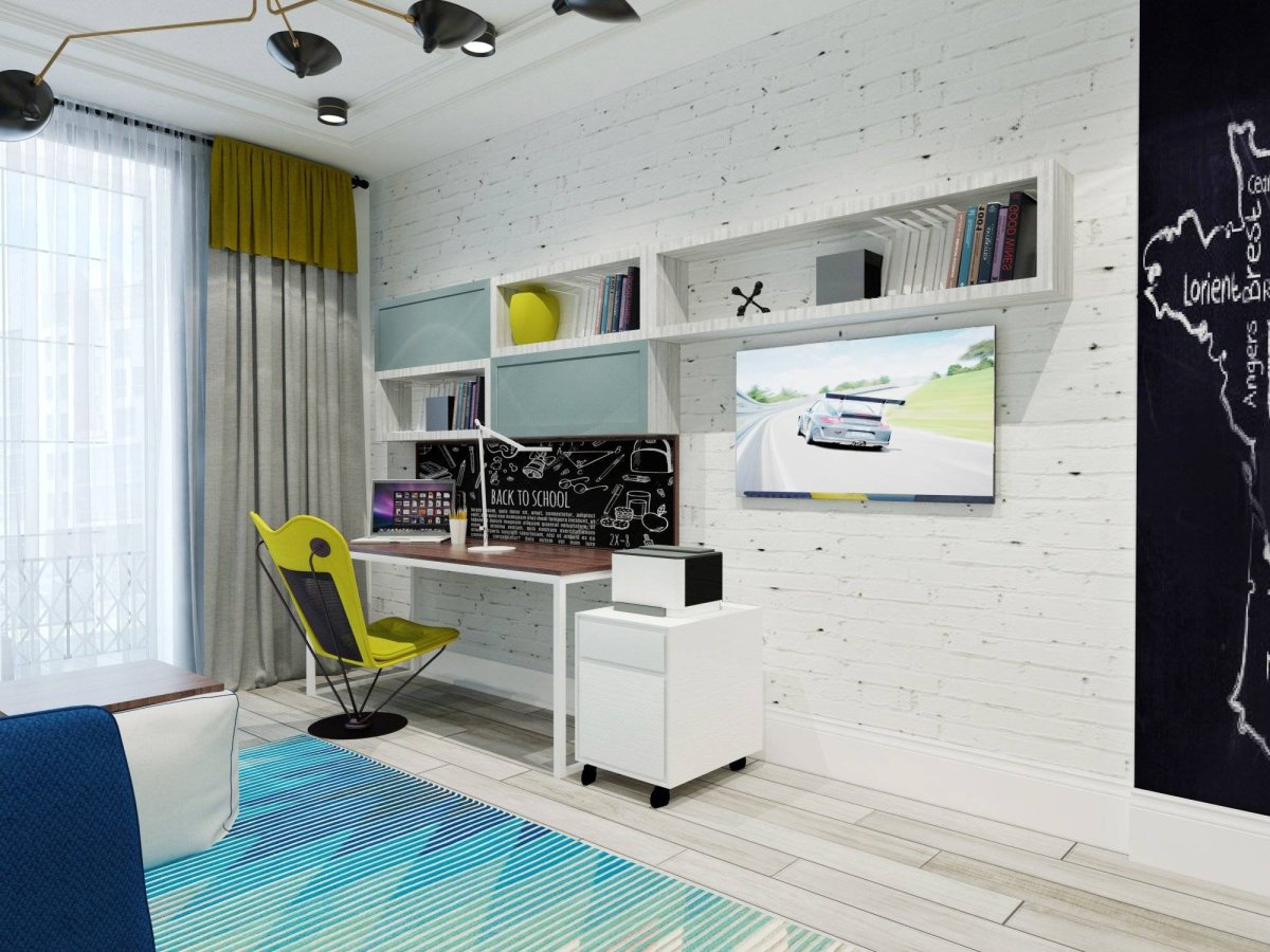 Современный интерьер для подростка