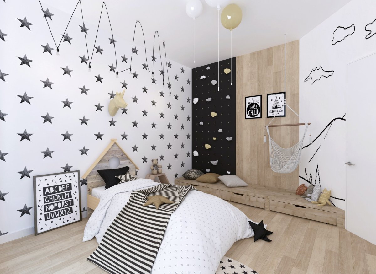 Комната для мальчика в скандинавском стиле