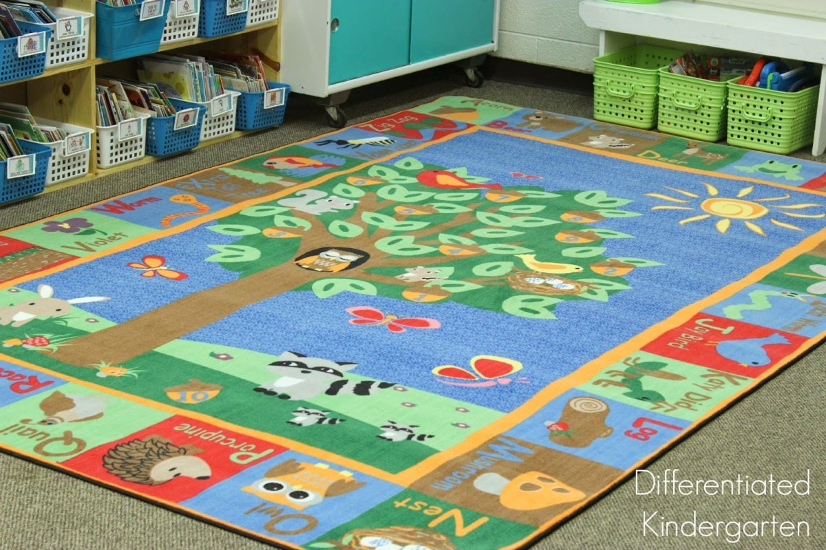 ПВХ ковёр детский сад