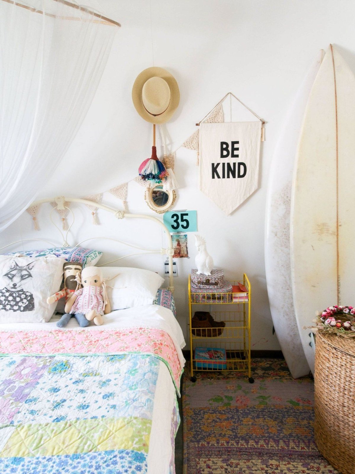Детская комната в стиле бохо