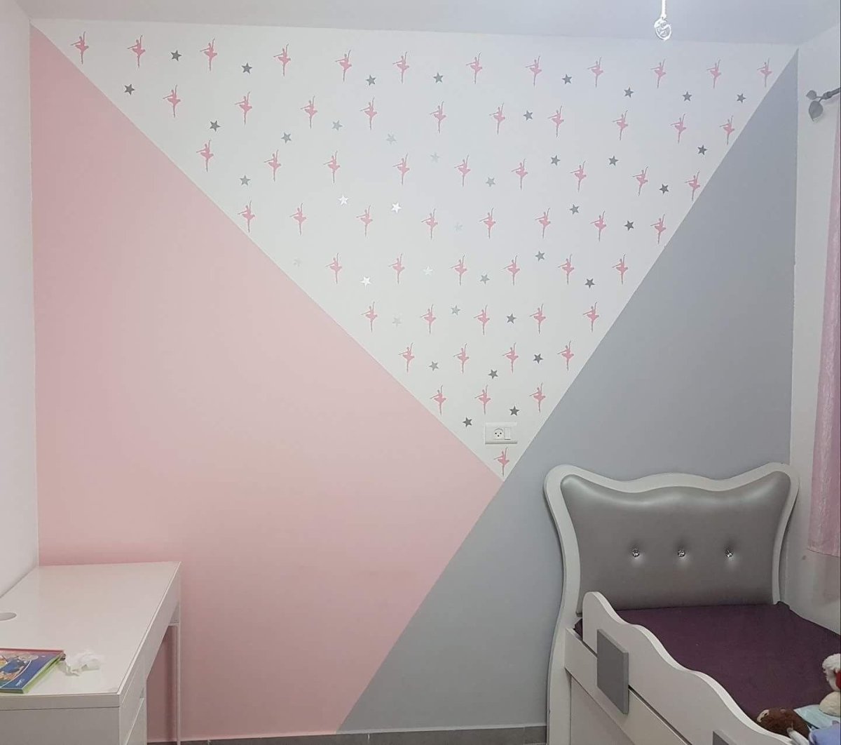 Стены под покраску в детской