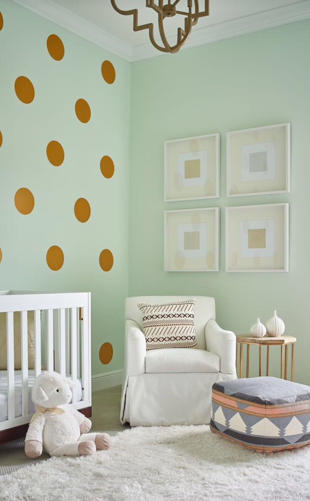 Цвет стен в детской комнате