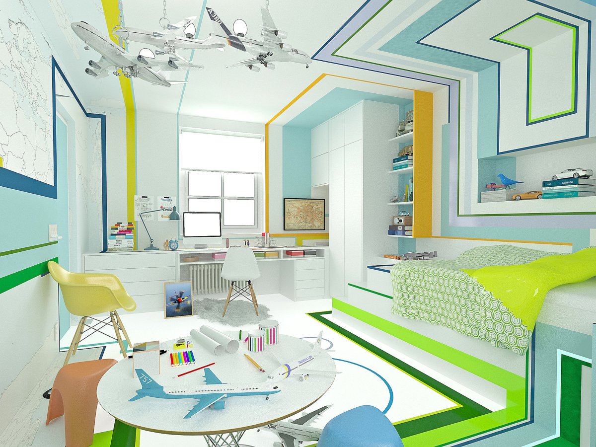 Современная детская комната