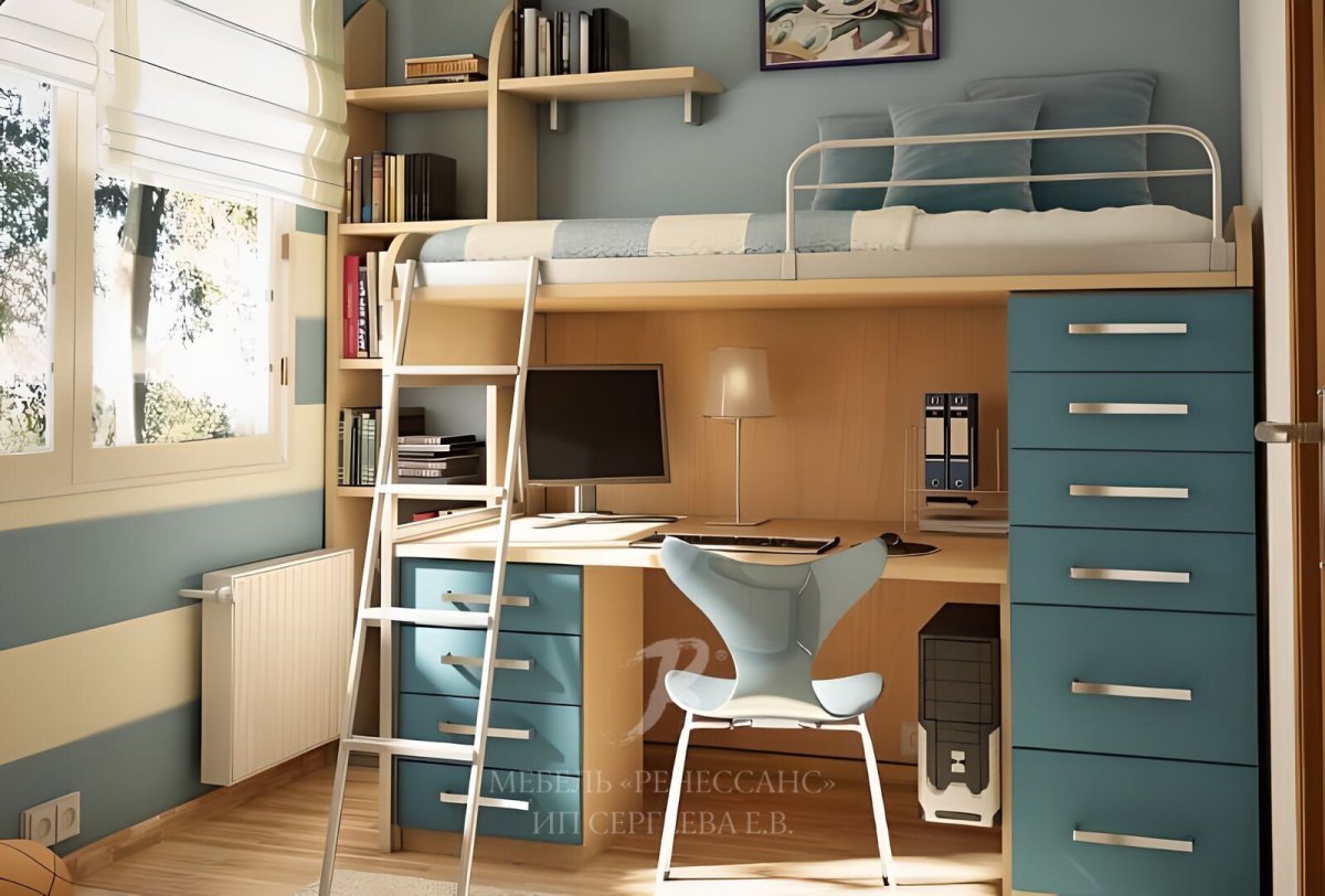 Компактные детские комнаты