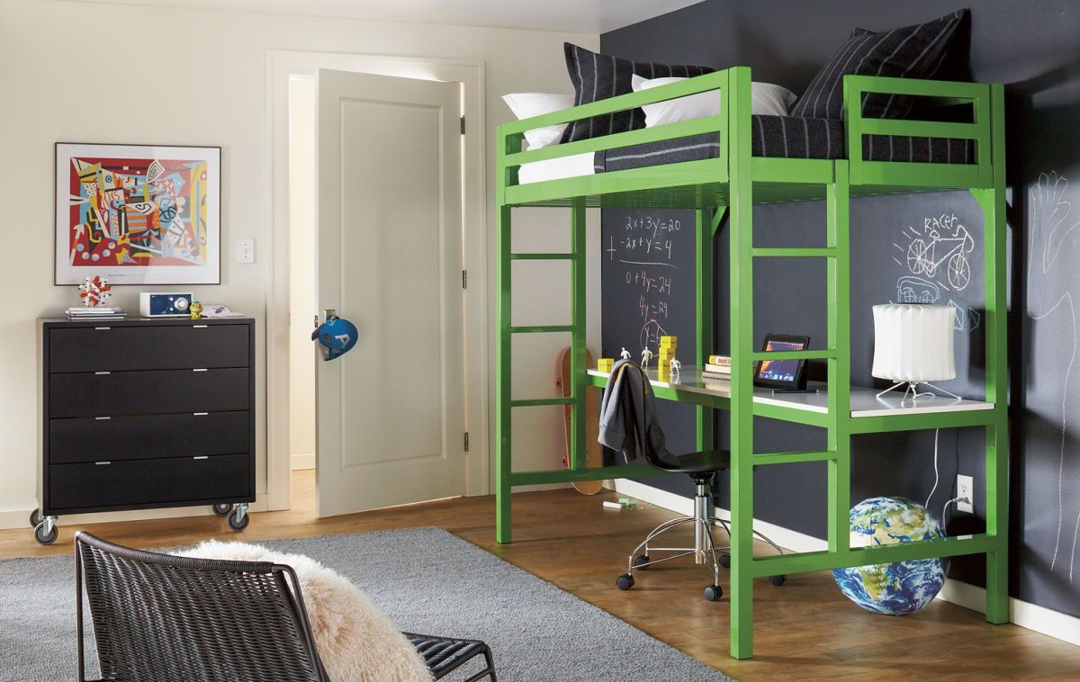 Кровать чердак двуспальная икеа