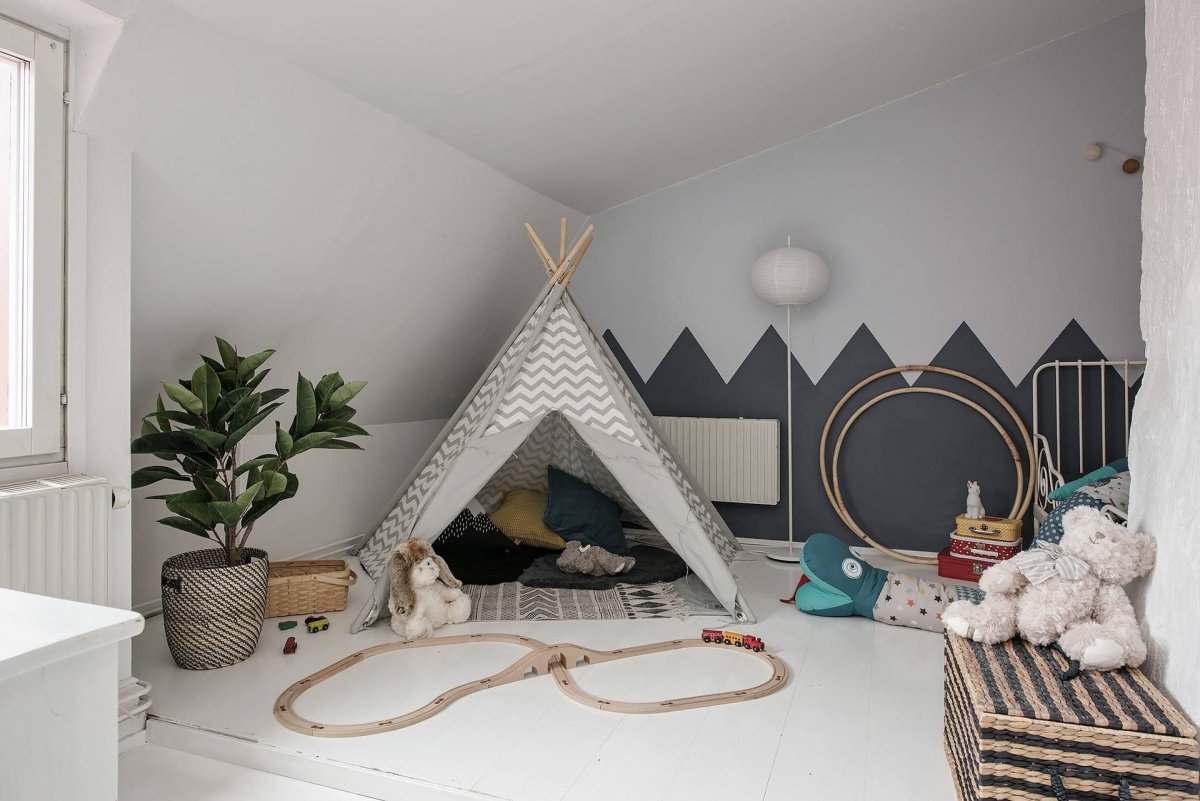 Детский домик вигвам икеа