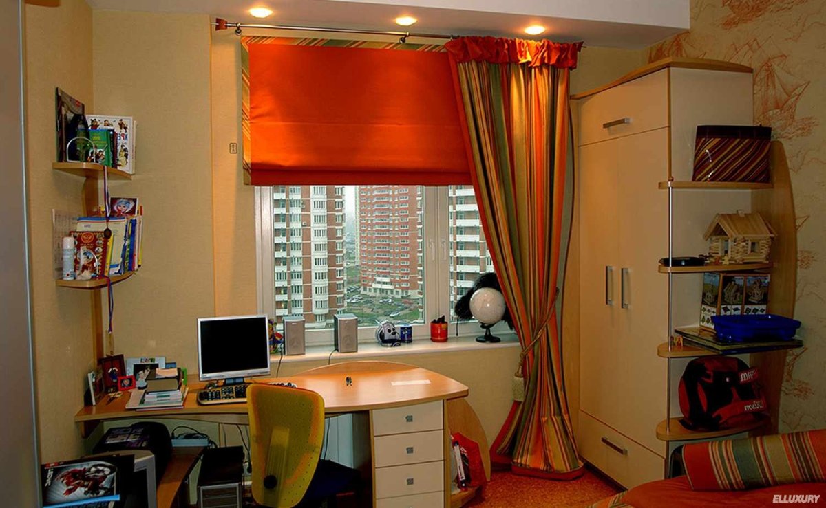 Шторы в подростковую комнату